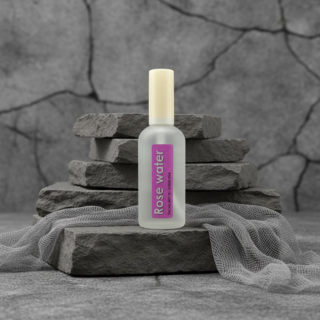 Rose Water Facial Mist – φυσικό ροδόνερο ενυδάτωσης Anemoesa