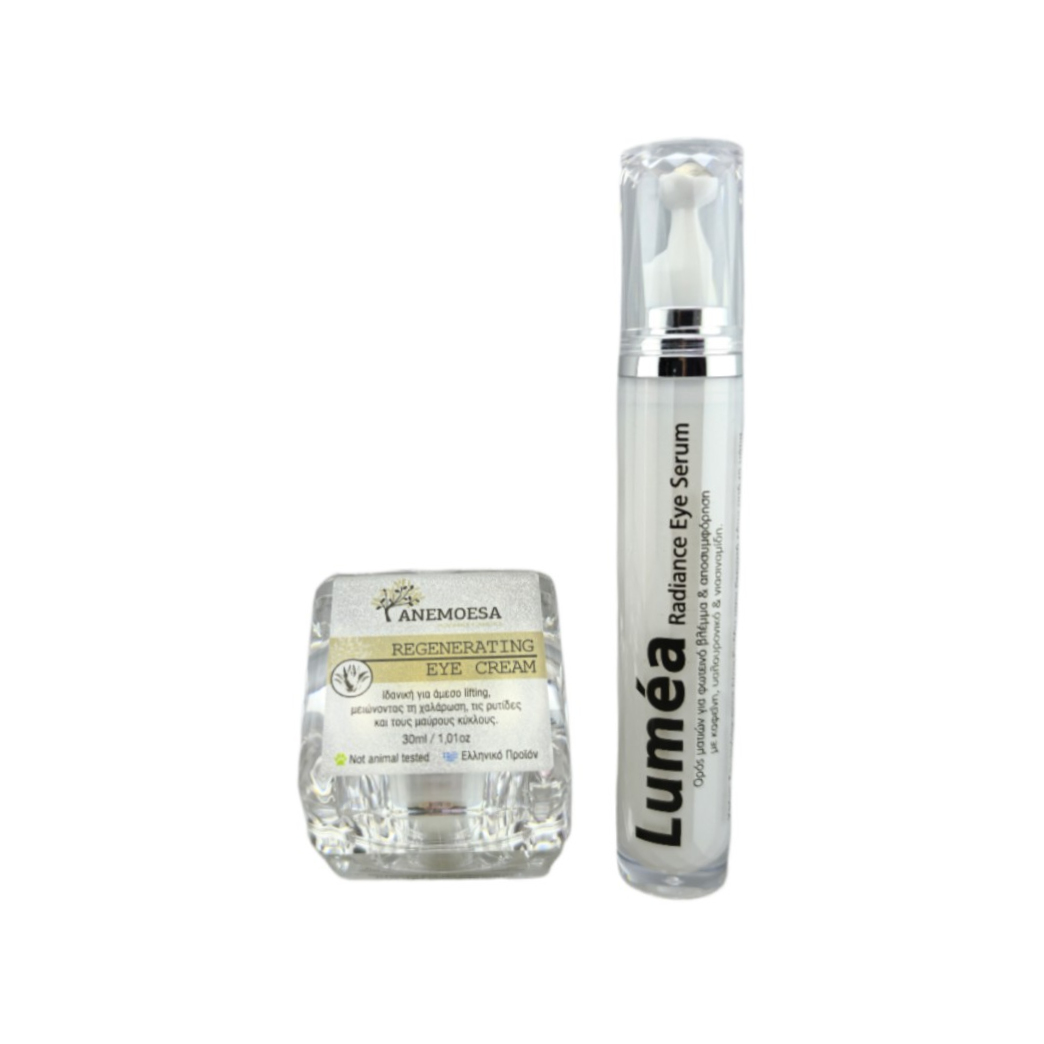 Σετ Ανάπλασης Ματιών – Luméa Serum + Regenerating Eye Cream