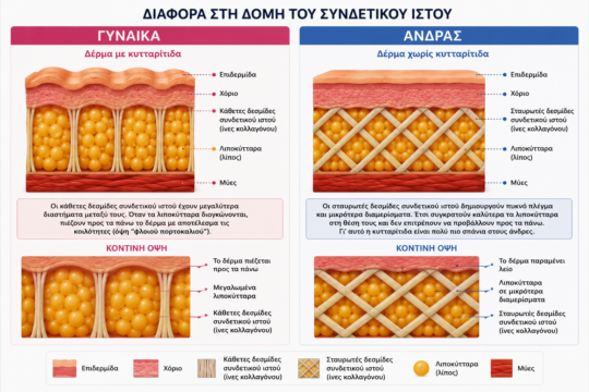 Τι Είναι η Κυτταρίτιδα 7 Αιτίες, Μύθοι