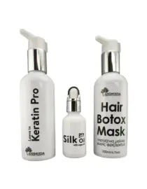 Hair Repair Pro Set με Hair Botox Leave in Keratin Pro και Silk Oil Pro